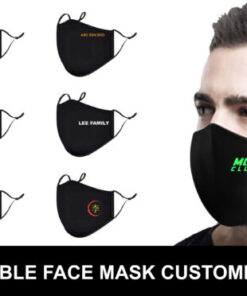 CUSTOM-MADE FACE MASK with logo print (MADE IN MALAYSIA)